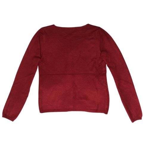 Suéter Marca Darong Rojo Vino - Imagen 2