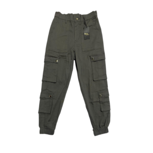 Pantalón de cargo tipo Jogger color gris oscuro para hombre