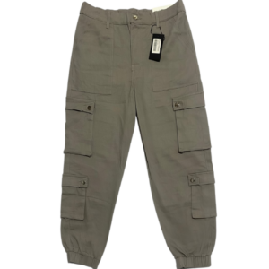 Pantalón de cargo tipo Jogger color topo para hombre
