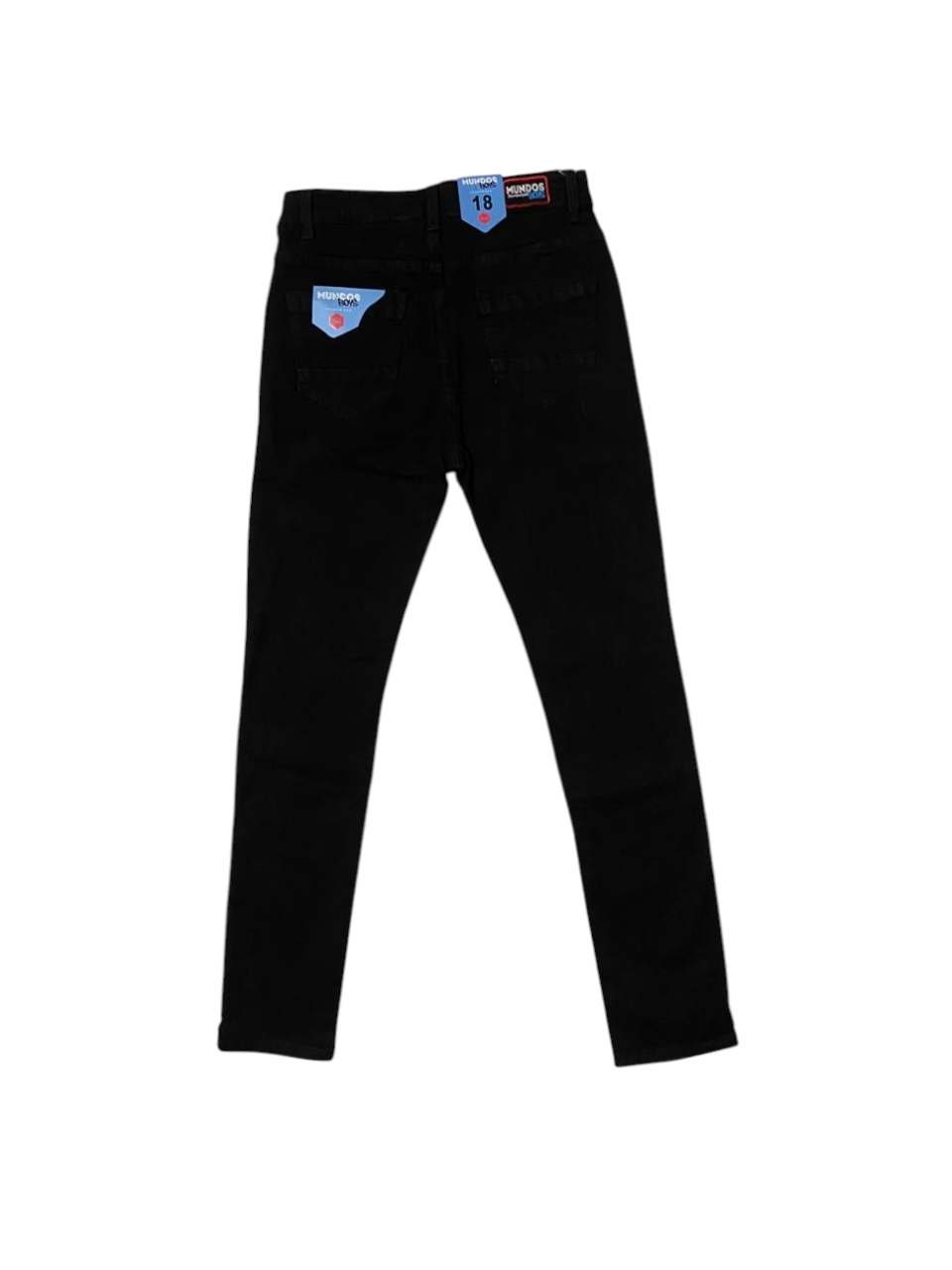 Pantalón de lona para niño, color negro - Imagen 2