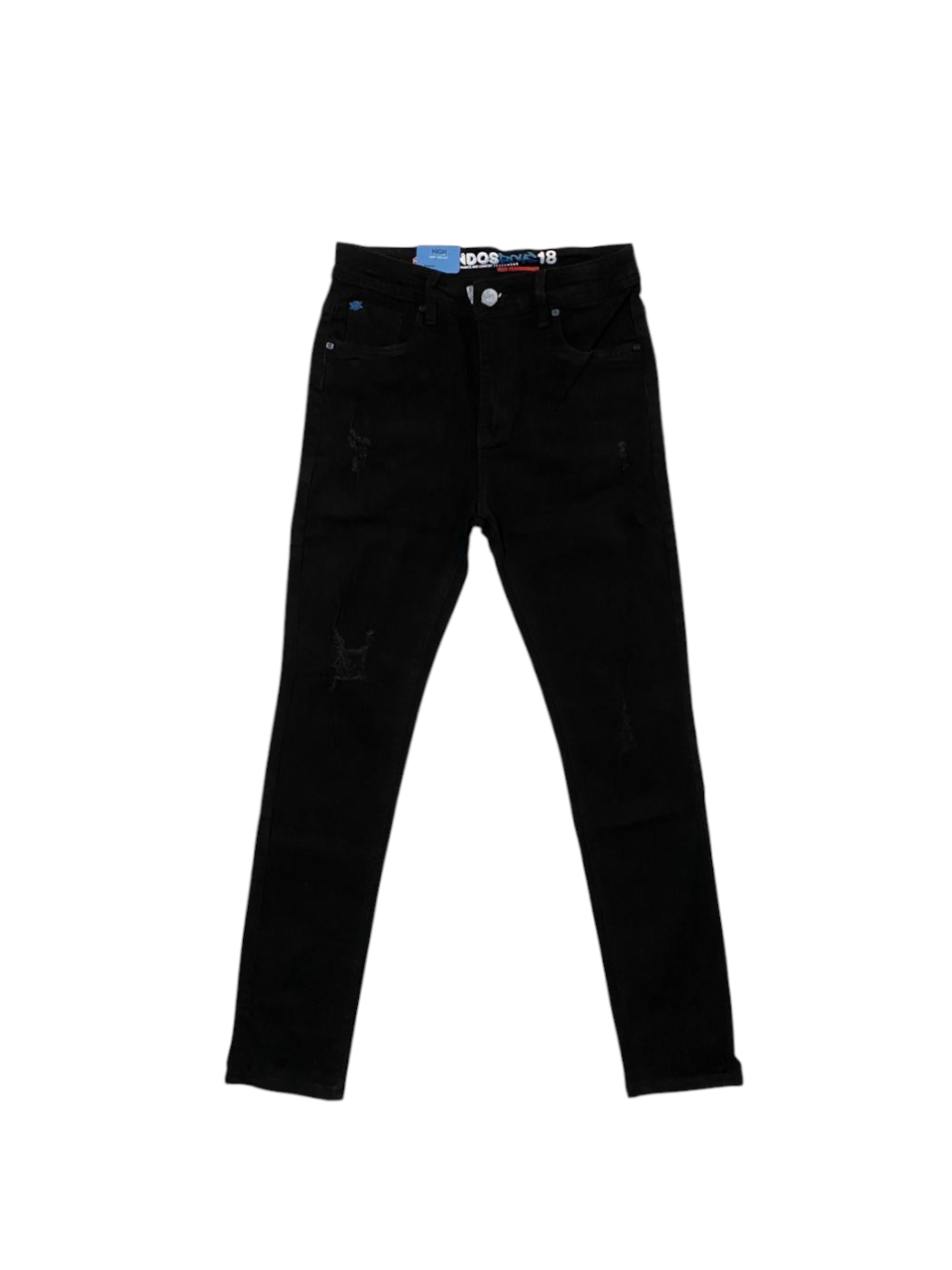 Pantalón de lona para niño, color negro