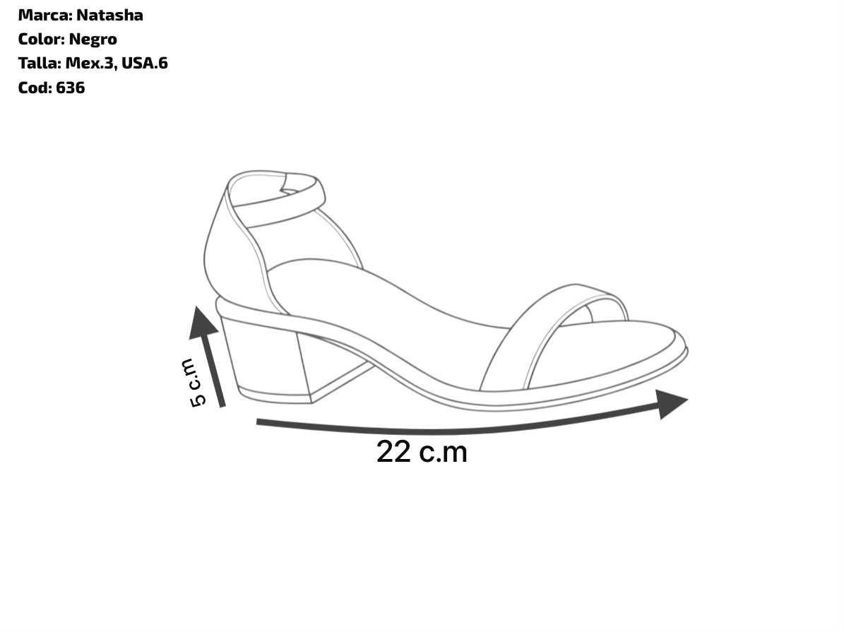 Sandalias de Tacón con Detalle de Mariposa y Brillos – Color Negro - Imagen 2
