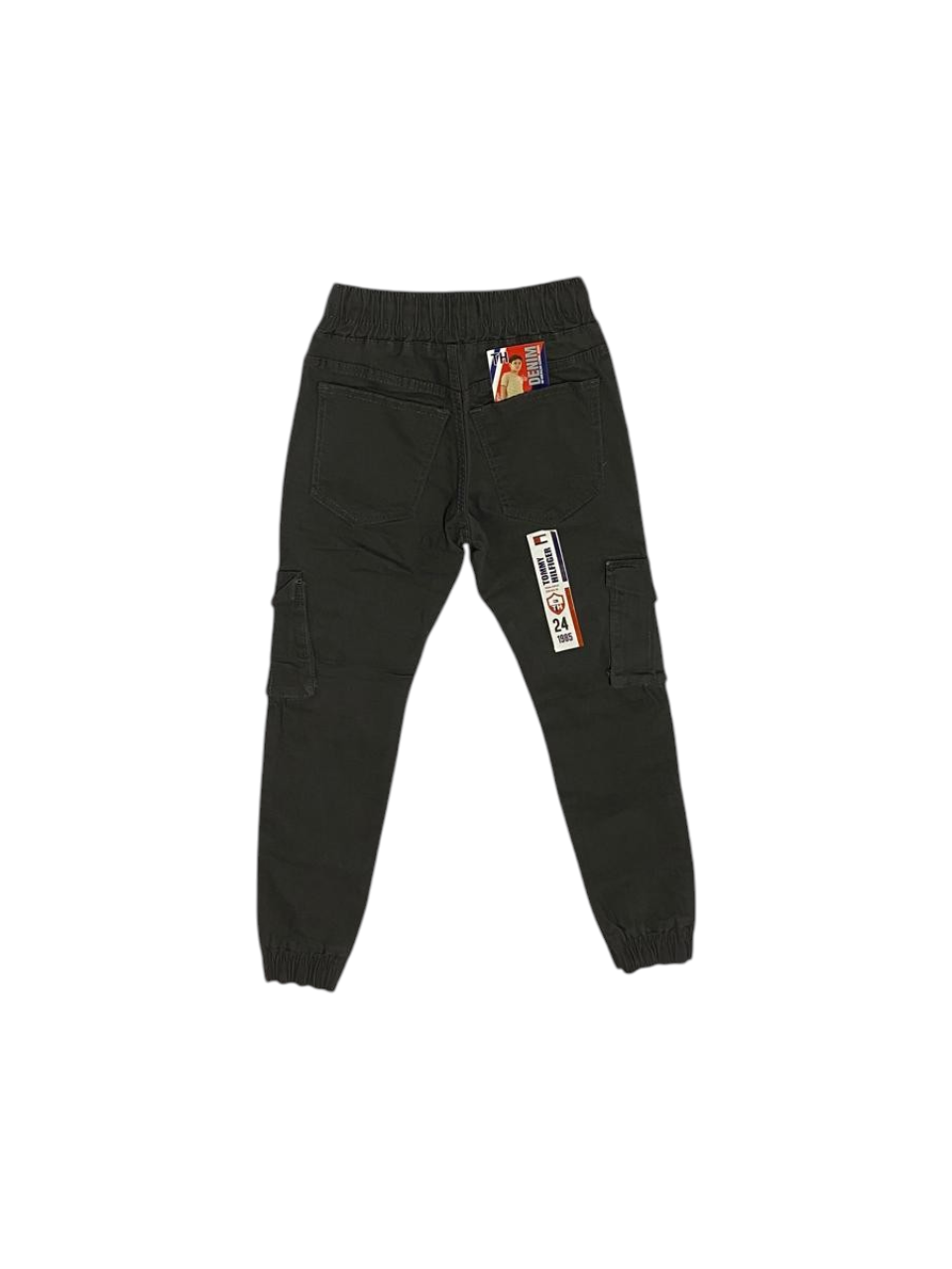 Pantalón Cargo Jogger de Niño en Color Gris Oxford - Imagen 2